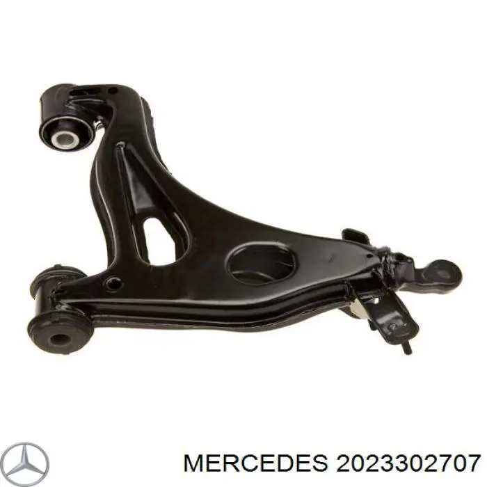 2023302707 Mercedes barra oscilante, suspensión de ruedas delantera, inferior derecha