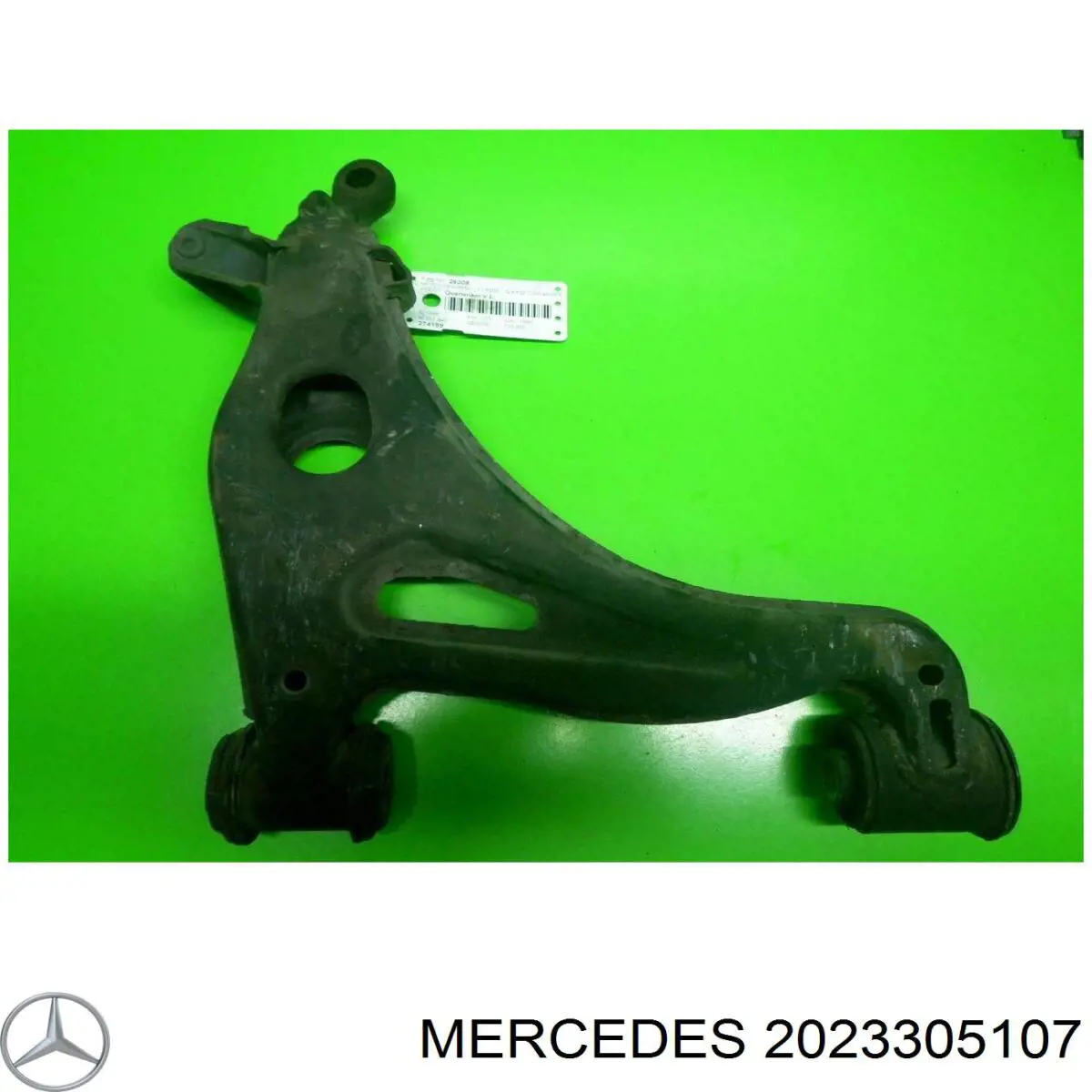 Brazo inferior izquierdo de la suspensión delantera Mercedes A2083300107 precio, desde 68,24 EUR