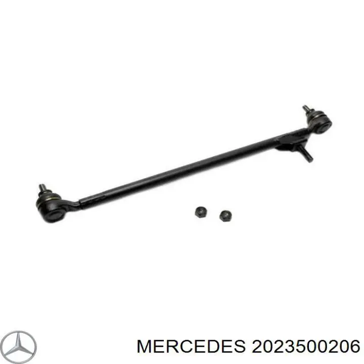 Barra oscilante, suspensión de ruedas Trasera Inferior Izquierda/Derecha  Mercedes 2023500206