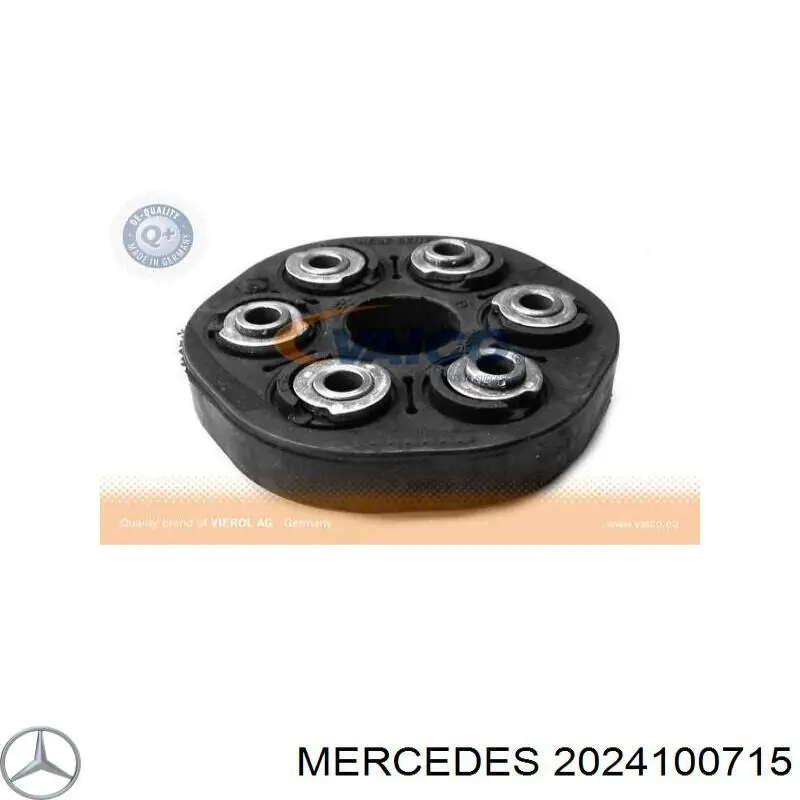 2024100715 Mercedes acoplamiento elástico del cardán