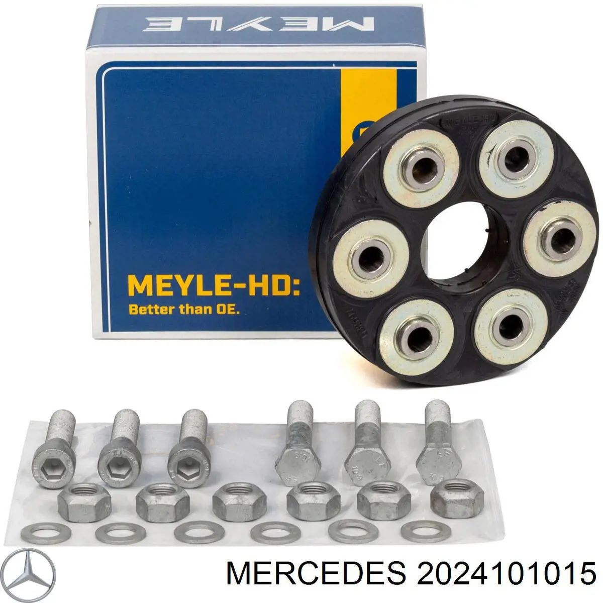 Comprar 2024101015 Mercedes Acoplamiento elástico trasero del cardán