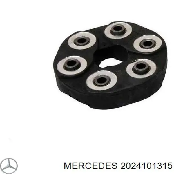 Comprar 2024101315 Mercedes Acoplamiento elástico del cardán delantero/trasero