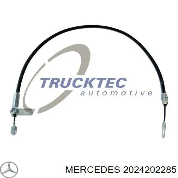Cable de freno de mano trasero izquierdo Mercedes 2024202285 precio, desde 16,22 EUR