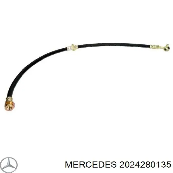 2024280135 Mercedes latiguillo de freno delantero