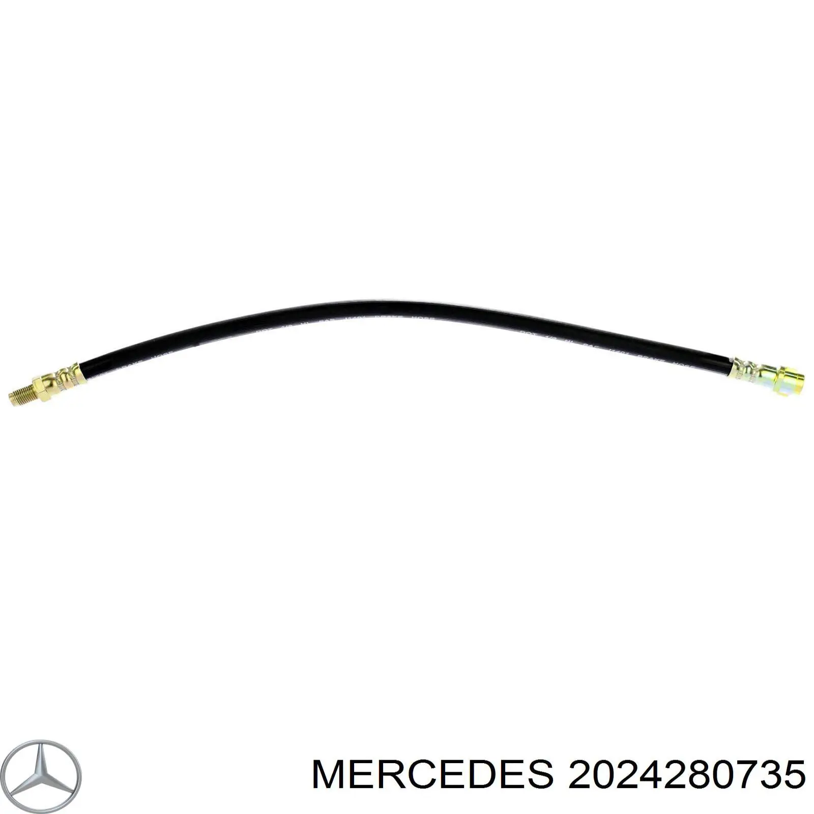 2024280735 Mercedes latiguillo de freno delantero