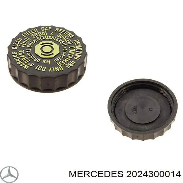 Tapa Tanque Del Cilindro De Freno Principal Mercedes E (C124)