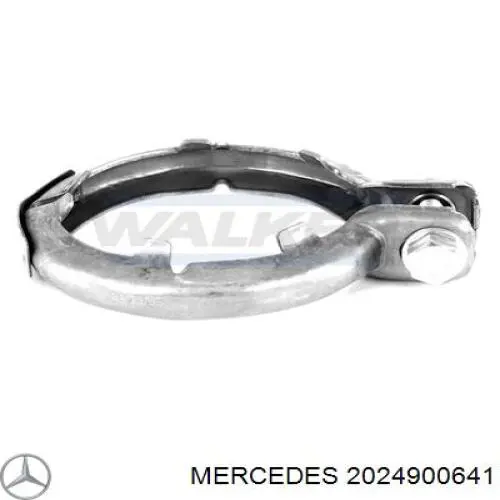 2024900641 Mercedes abrazadera del colector de escape