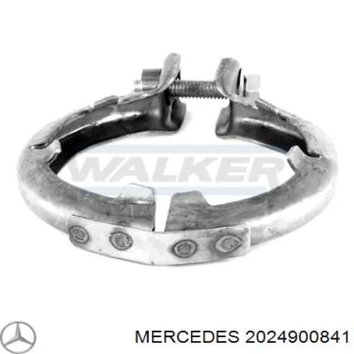 Comprar 2024900841 Mercedes Abrazadera del colector de escape