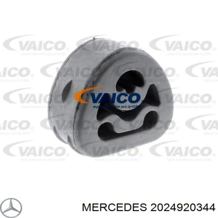 2024920344 Mercedes soporte, silenciador