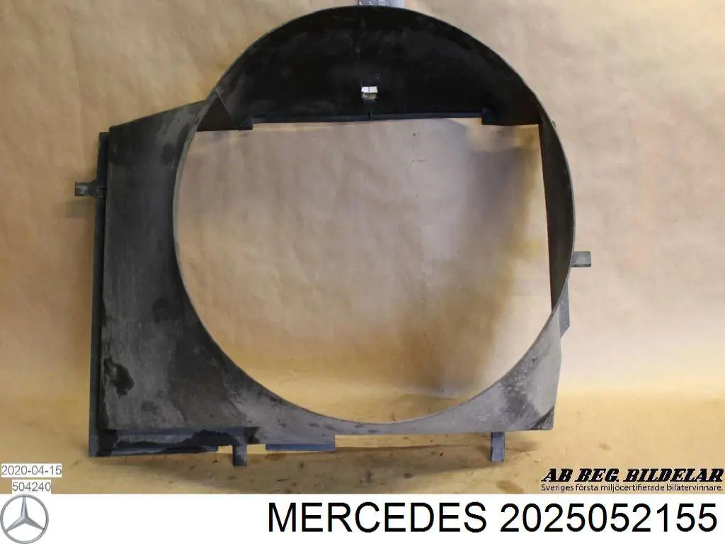 2025052155 Mercedes bastidor radiador