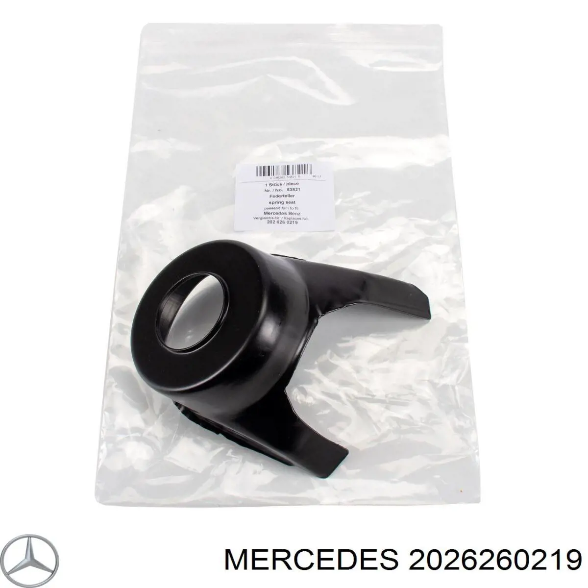 Copa de soporte del resorte delantero Mercedes 2026260219