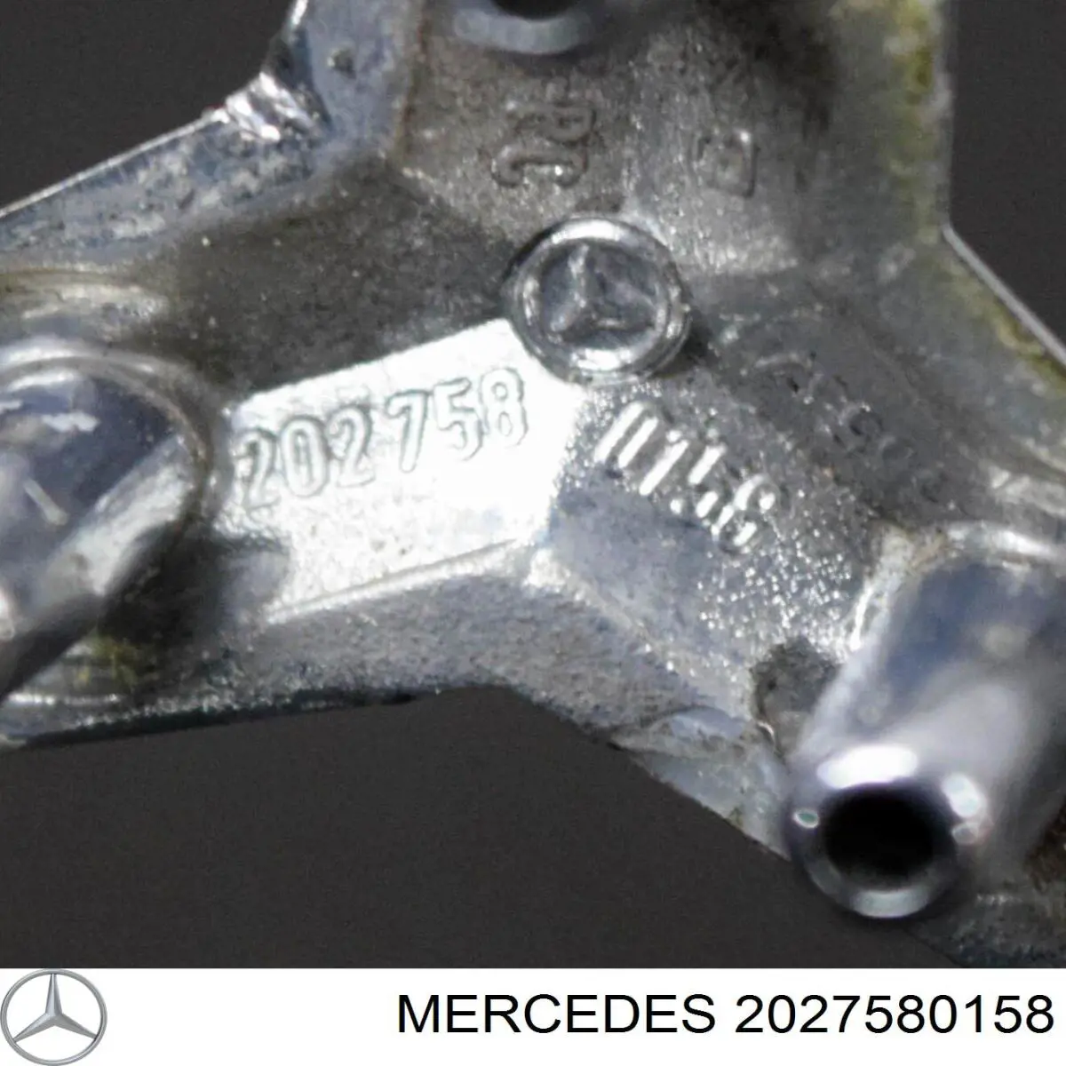 Logotipo de tapa de maletero para Mercedes C (S202)