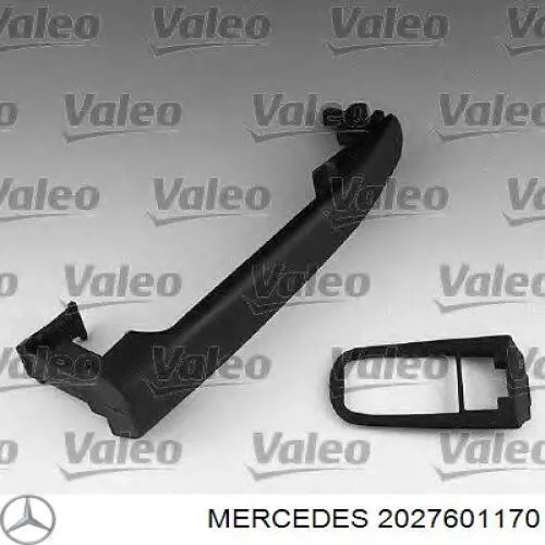 Comprar 2027601170 Mercedes Manilla de puerta exterior delantero