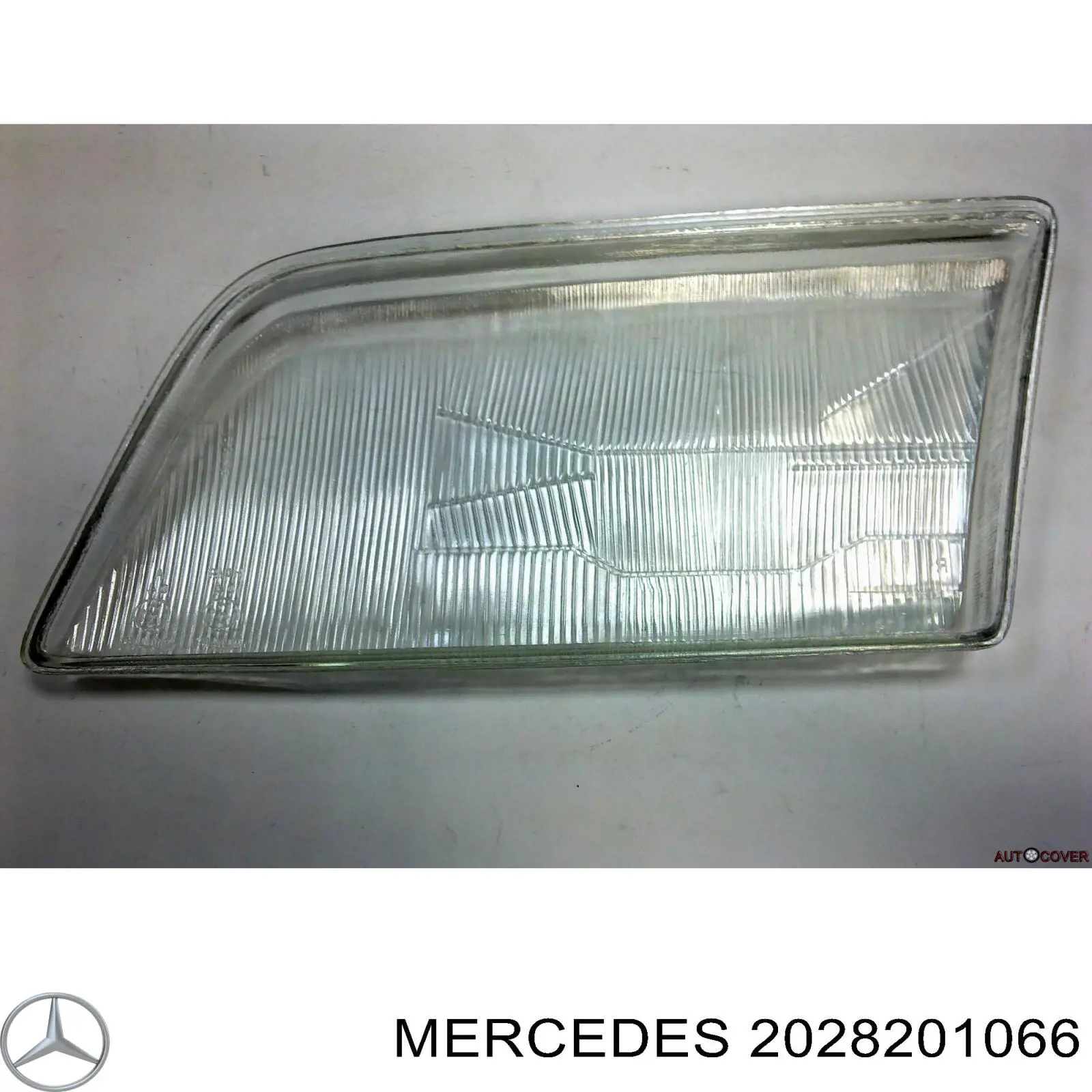 2028201066 Mercedes cristal de faro derecho