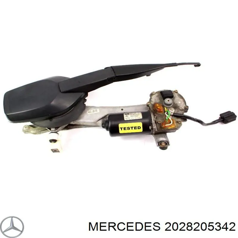 Motor del limpiaparabrisas Mercedes 2028205342