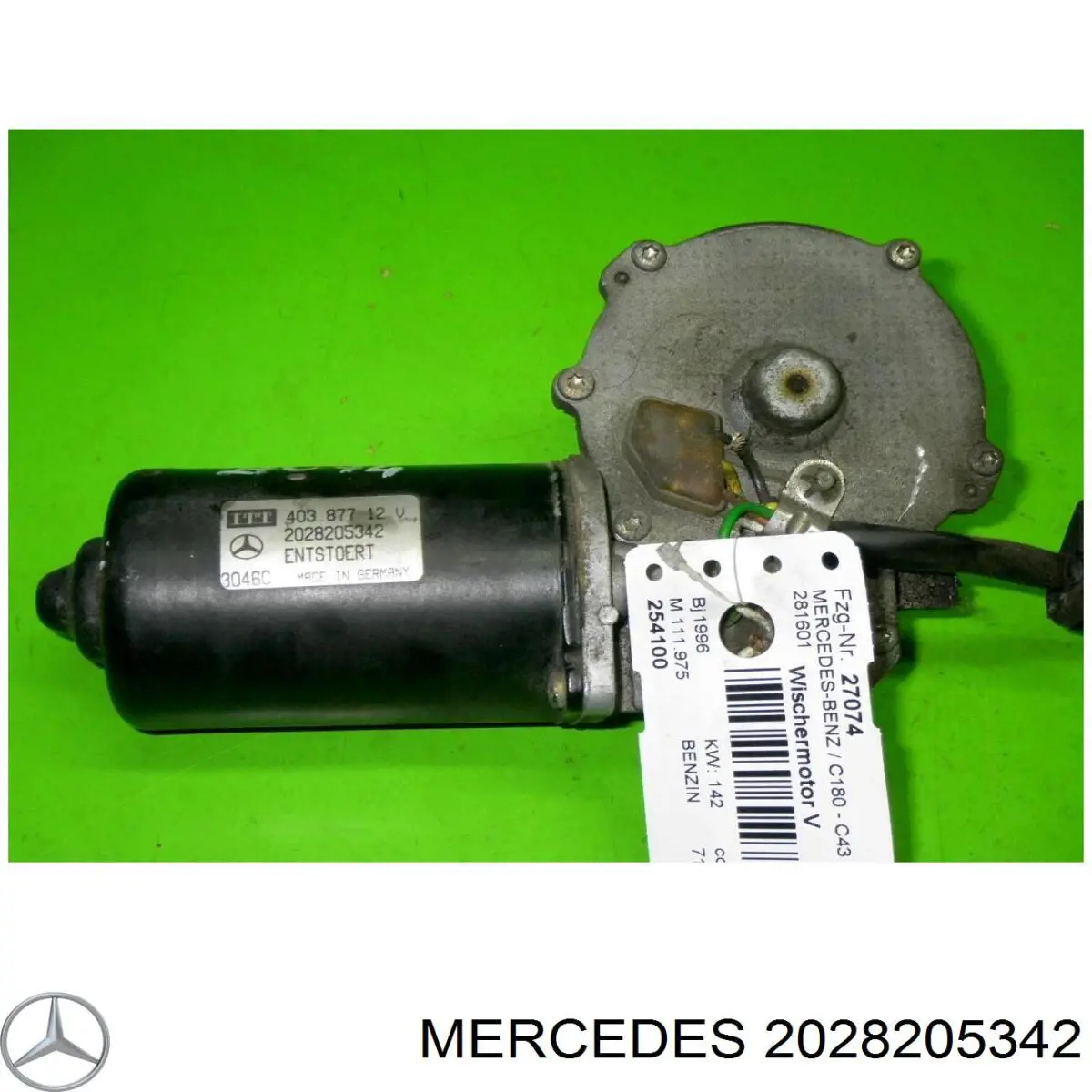 Comprar 2028205342 Mercedes Motor limpiaparabrisas