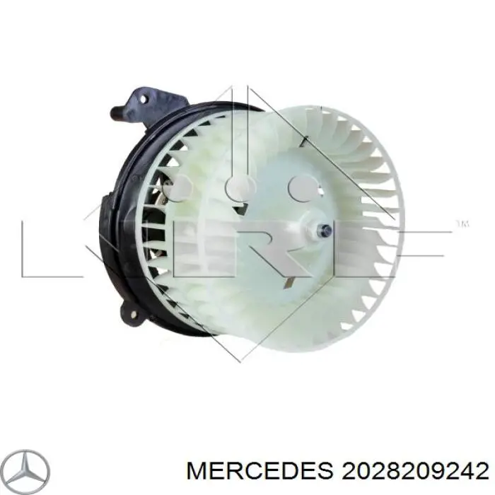 2028209242 Mercedes motor eléctrico, ventilador habitáculo