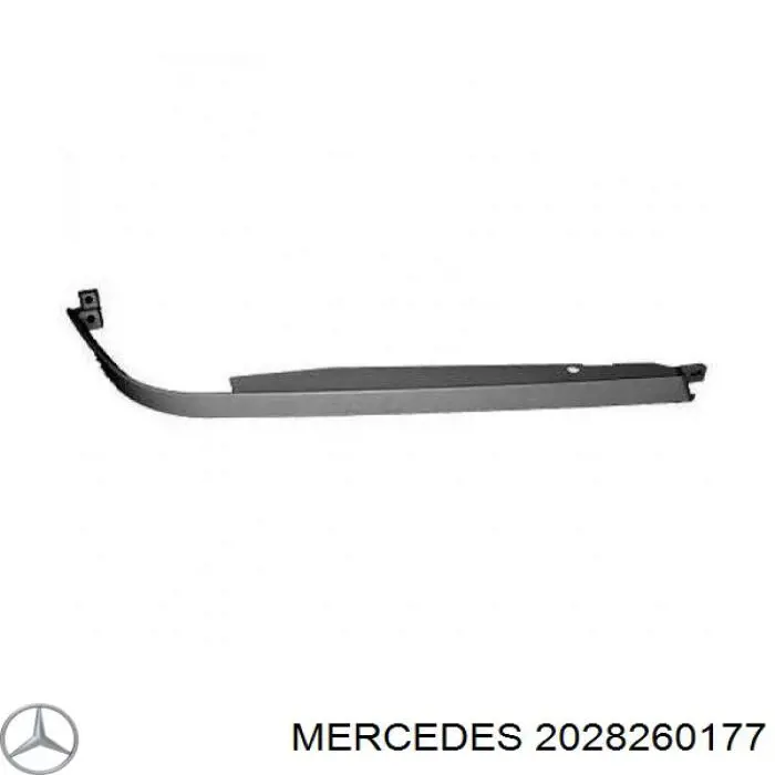 Listón del faro izquierdo para Mercedes C (W202)