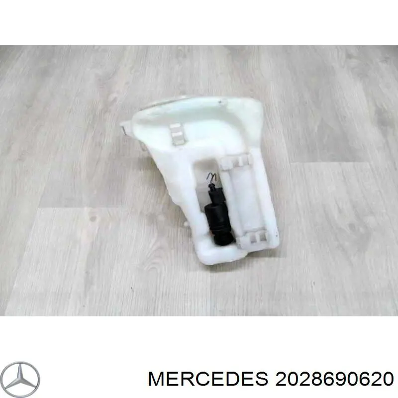 2028690620 Mercedes depósito del agua de lavado, lavado de parabrisas