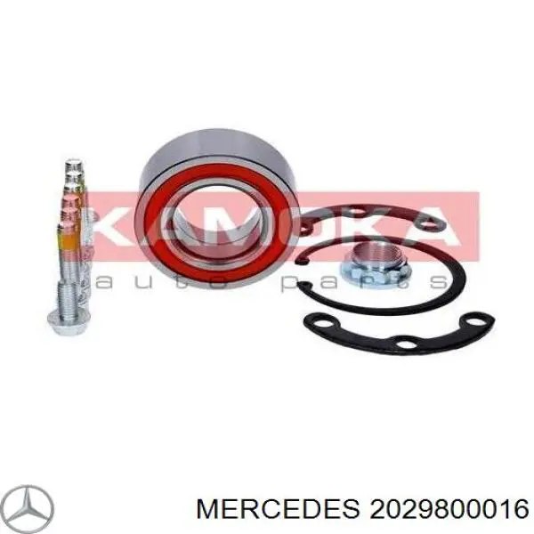 Cojinete de cubo delantero Mercedes 2029800016 precio, desde 31,78 EUR