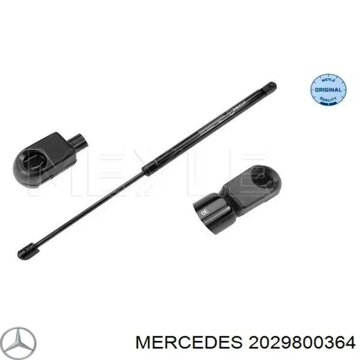 2029800364 Mercedes amortiguador maletero
