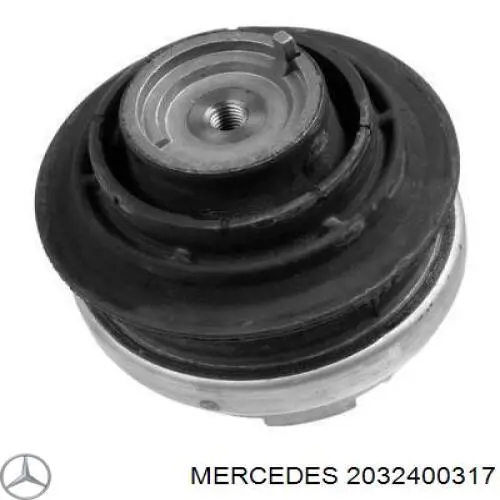 2032400317 Mercedes soporte motor izquierdo