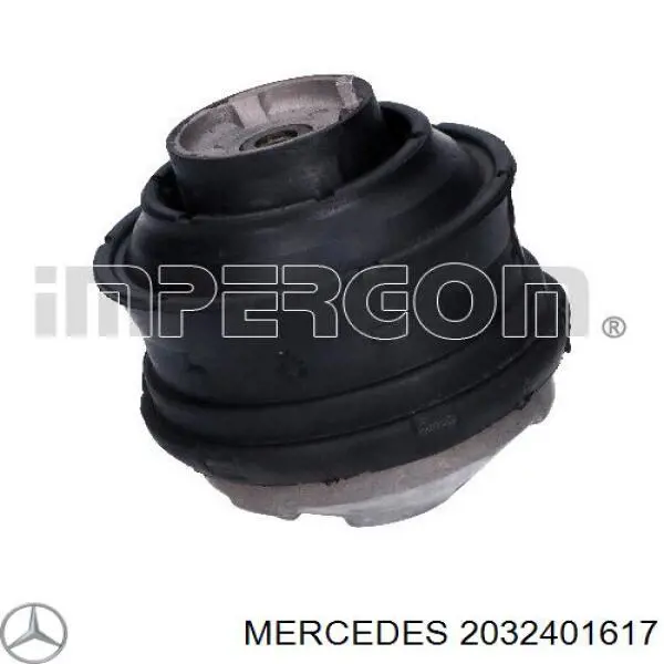 2032401617 Mercedes soporte de motor, izquierda / derecha