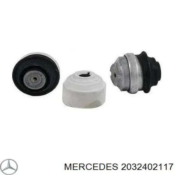 2032402117 Mercedes soporte de motor, izquierda / derecha