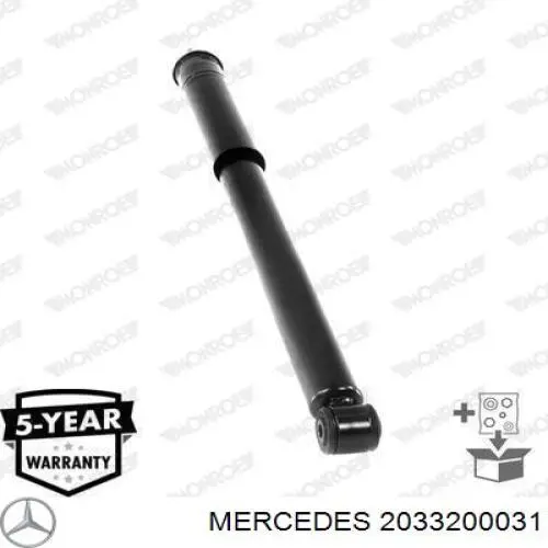 Comprar 2033200031 Mercedes Amortiguador trasero
