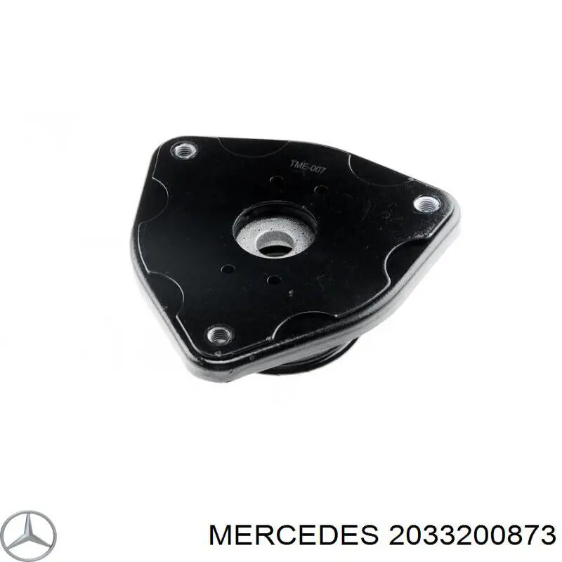 2033200873 Mercedes soporte amortiguador delantero