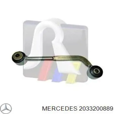 2033200889 Mercedes barra estabilizadora trasera derecha