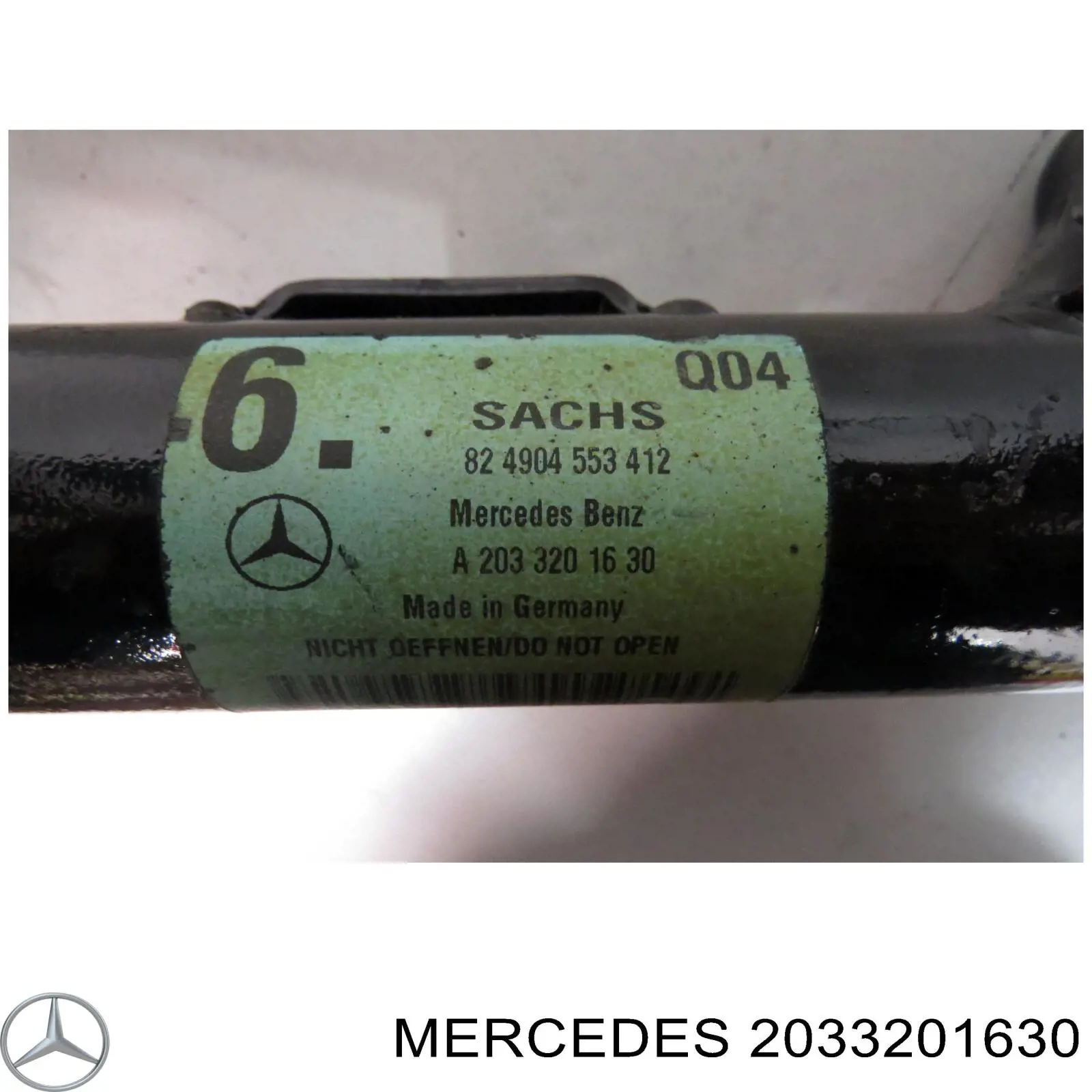 2033201630 Mercedes amortiguador delantero