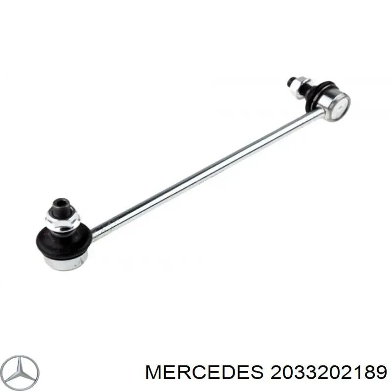 2033202189 Mercedes soporte de barra estabilizadora delantera