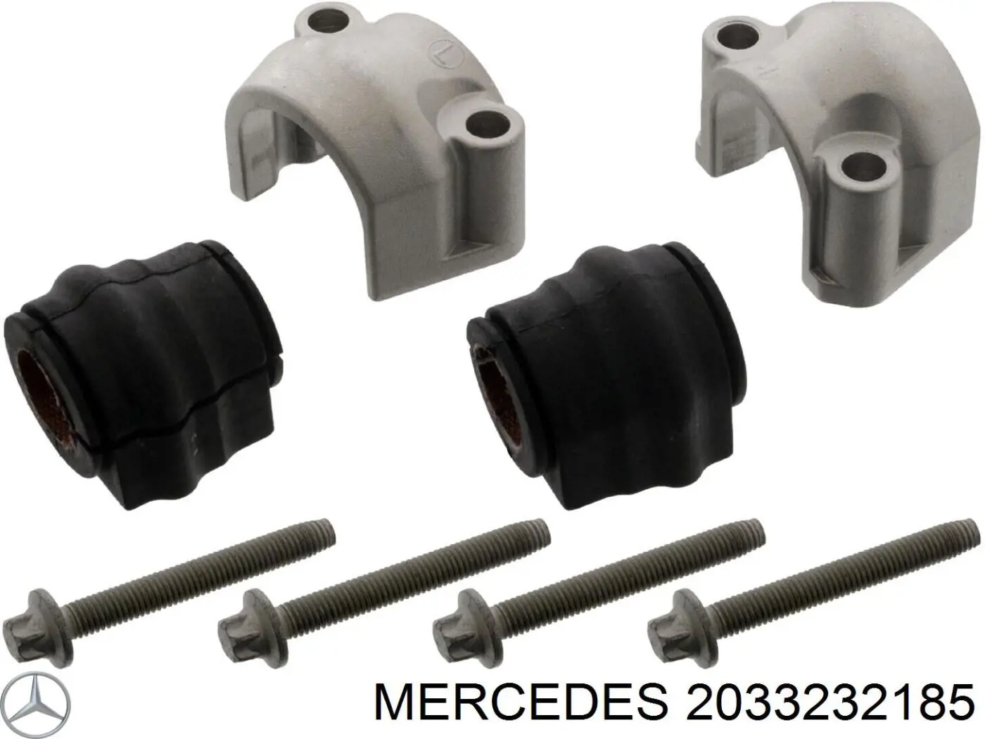 Buje de barra estabilizadora trasera 2033232185 Mercedes