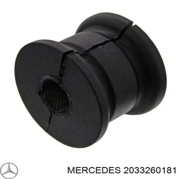2033260181 Mercedes casquillo de barra estabilizadora trasera