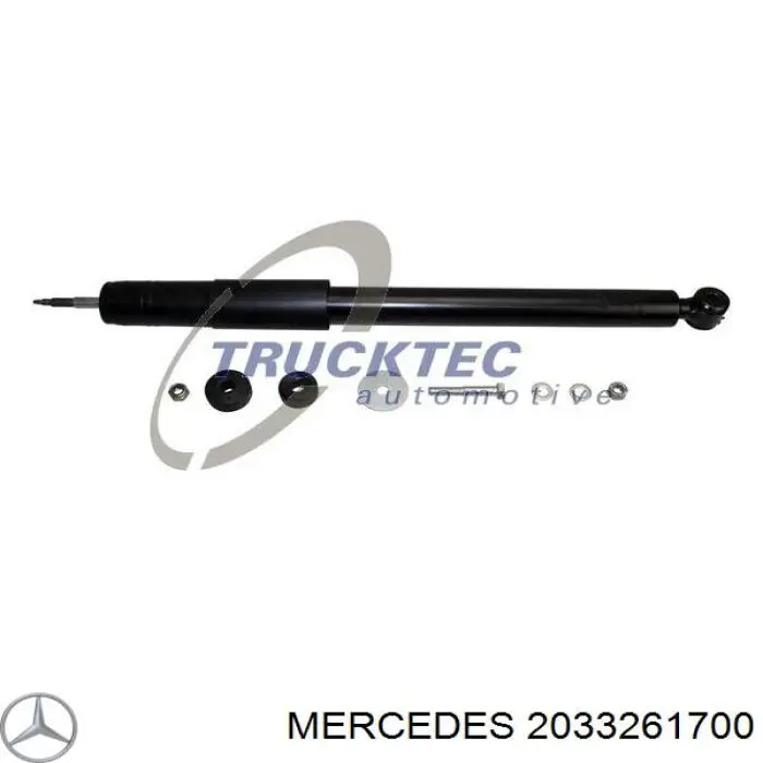 Amortiguador trasero 2033261700 Mercedes