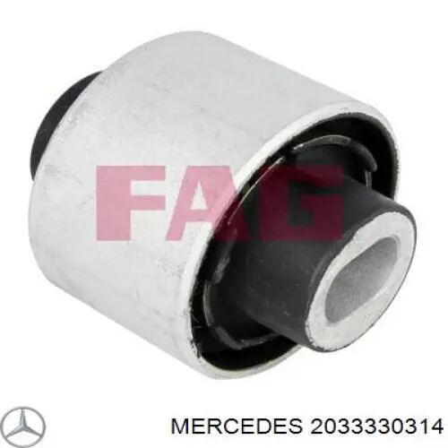 2033330314 Mercedes silentblock de suspensión delantero inferior