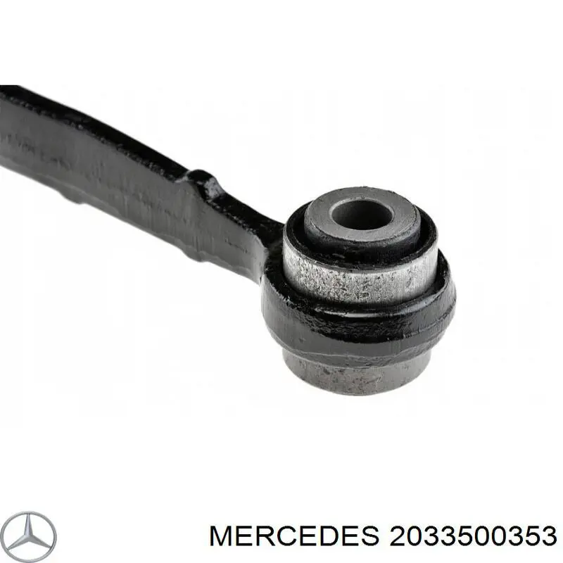 2033500353 Mercedes barra transversal de suspensión trasera