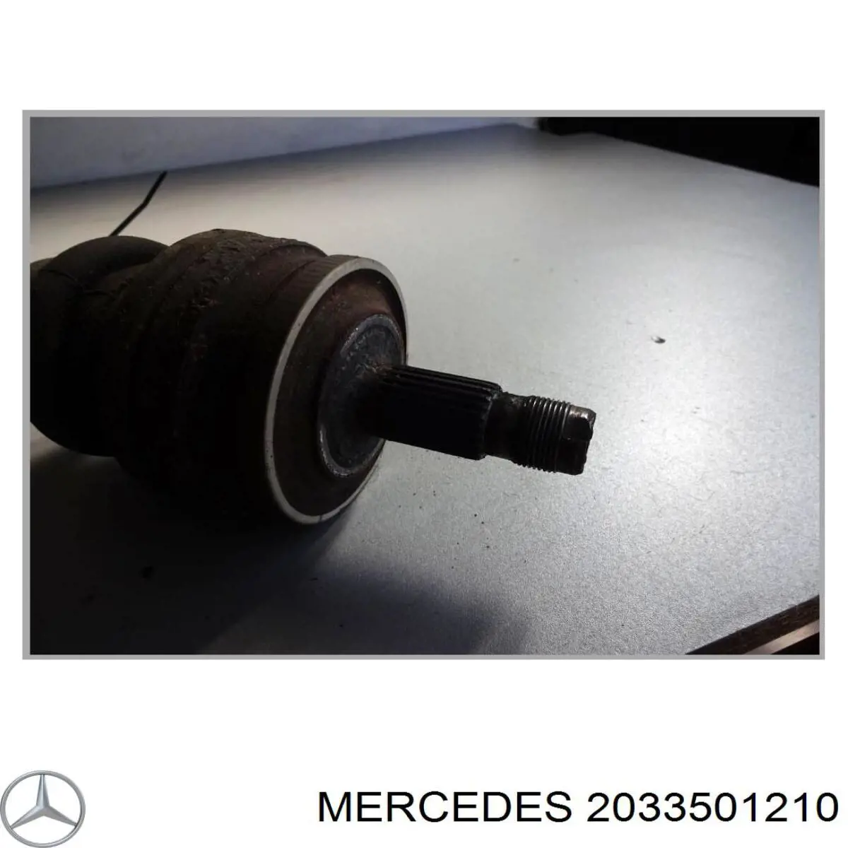 2033501210 Mercedes árbol de transmisión trasero