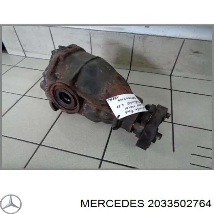 2033502764 Mercedes diferencial eje trasero