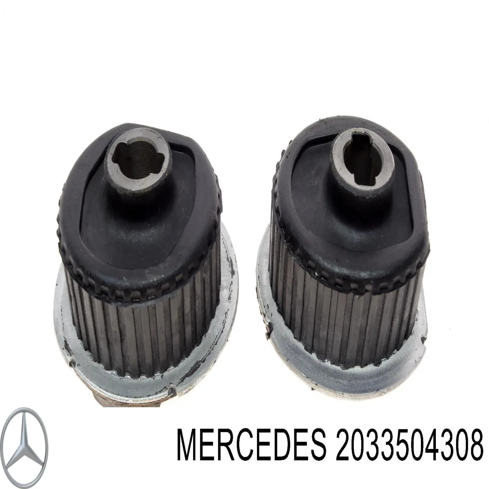 2033504308 Mercedes suspensión, cuerpo del eje trasero