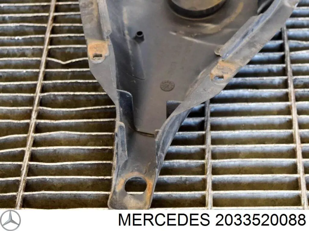 Comprar 2033520088 Mercedes Protección inferior trasera del brazo de suspensión