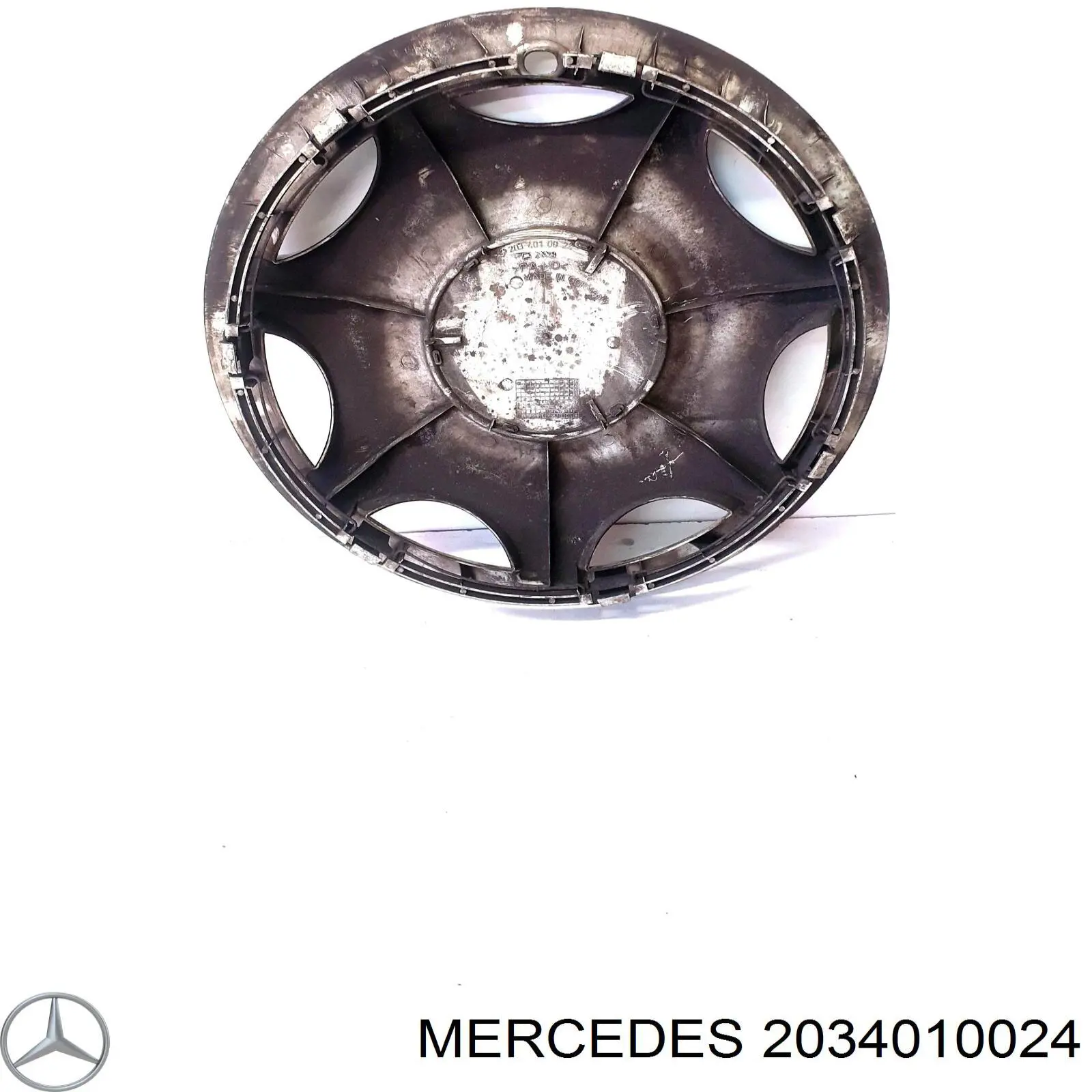 Tapa de rueda Mercedes 2034010024 precio, desde 85,76 EUR