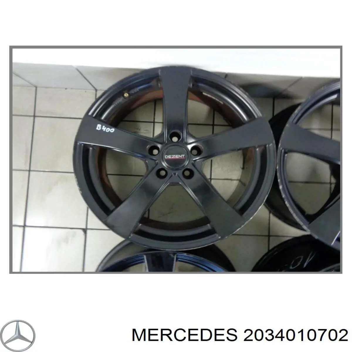 llantas de aluminio Mercedes C 