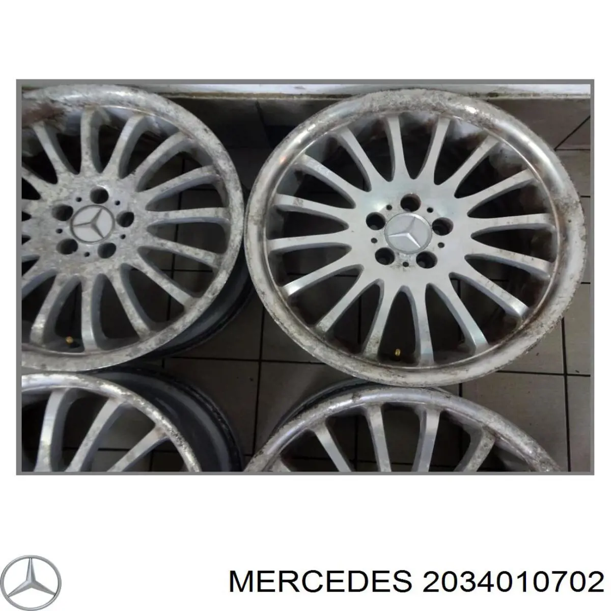 Aros para Mercedes C  W203