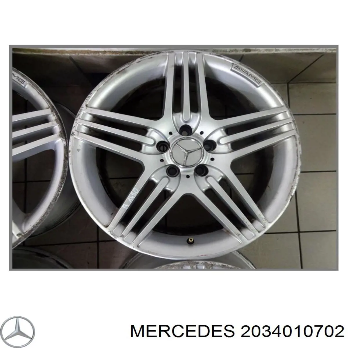  Llantas Mercedes C 