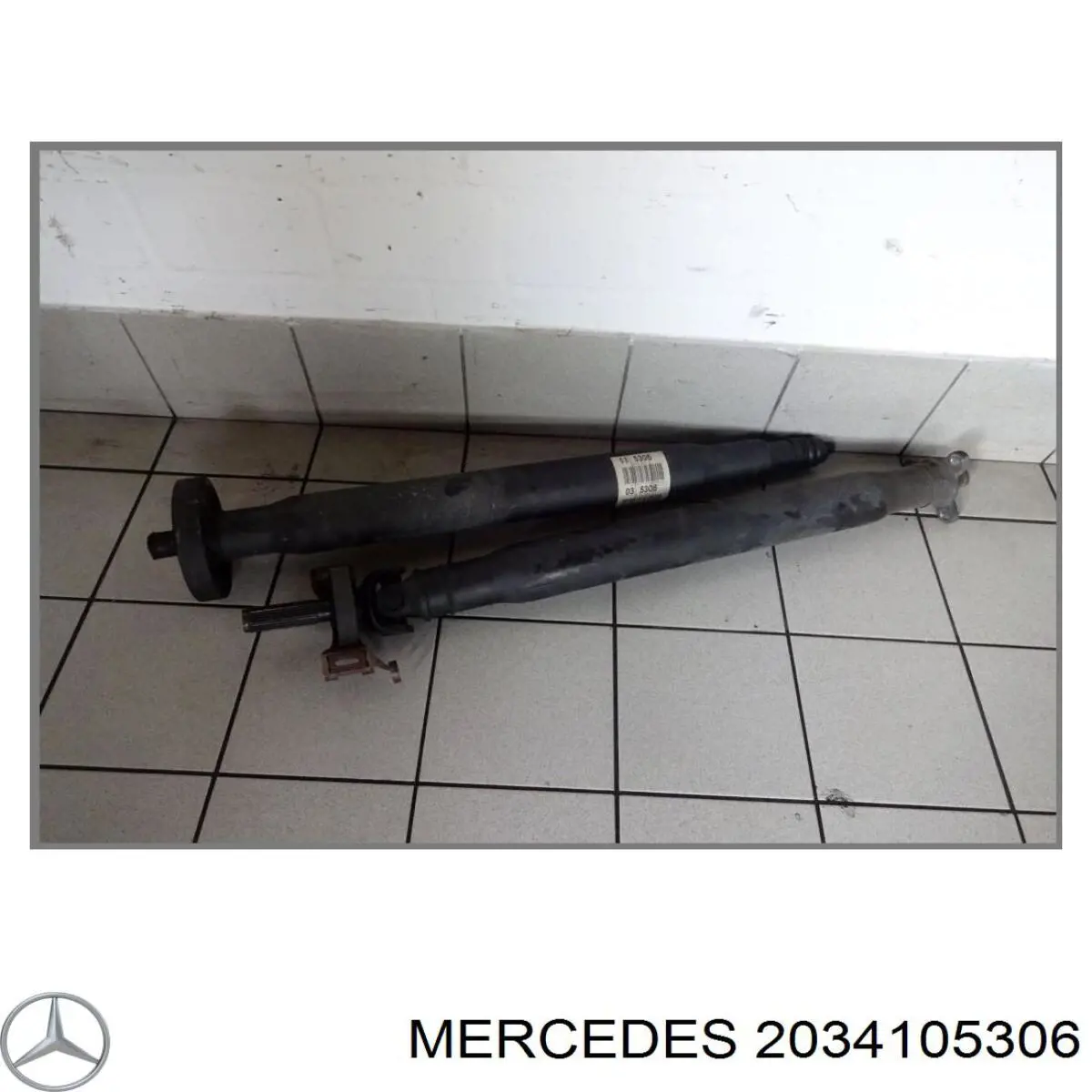 Árbol cardán trasero completo Mercedes A2034105306 precio, desde 161,17 EUR