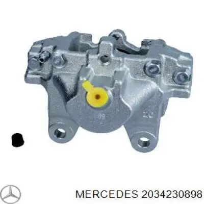 2034230898 Mercedes pinza de freno trasero derecho