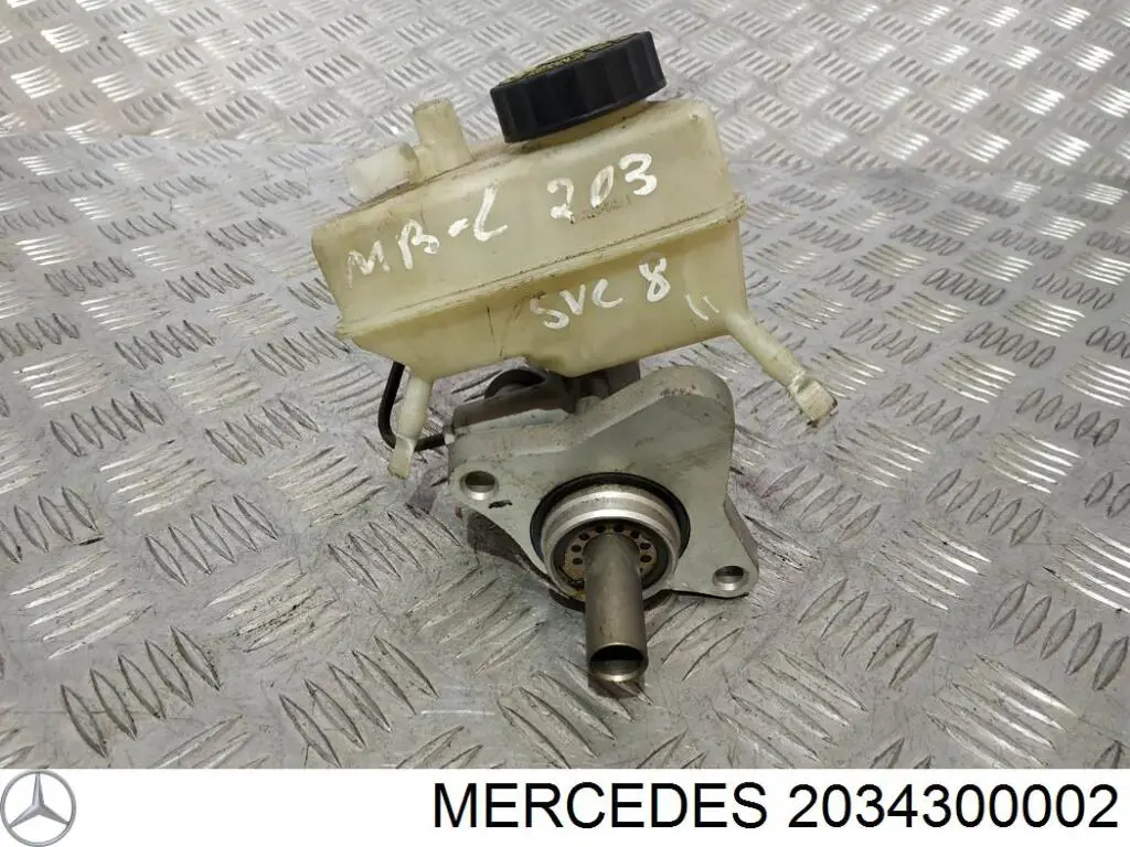 Depósito de líquido de frenos, cilindro de freno principal para Mercedes C (S203)