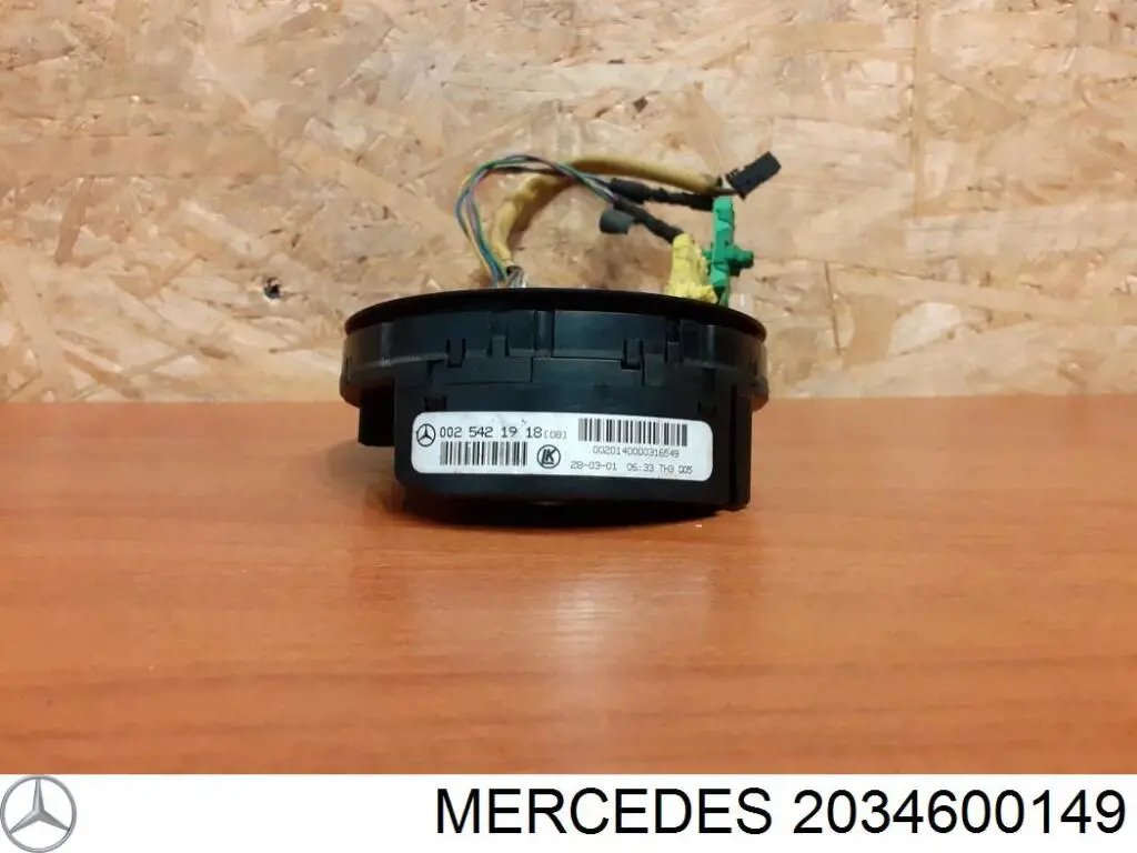 Anillo de contacto del volante Mercedes 2034600149 precio, desde 104,54 EUR